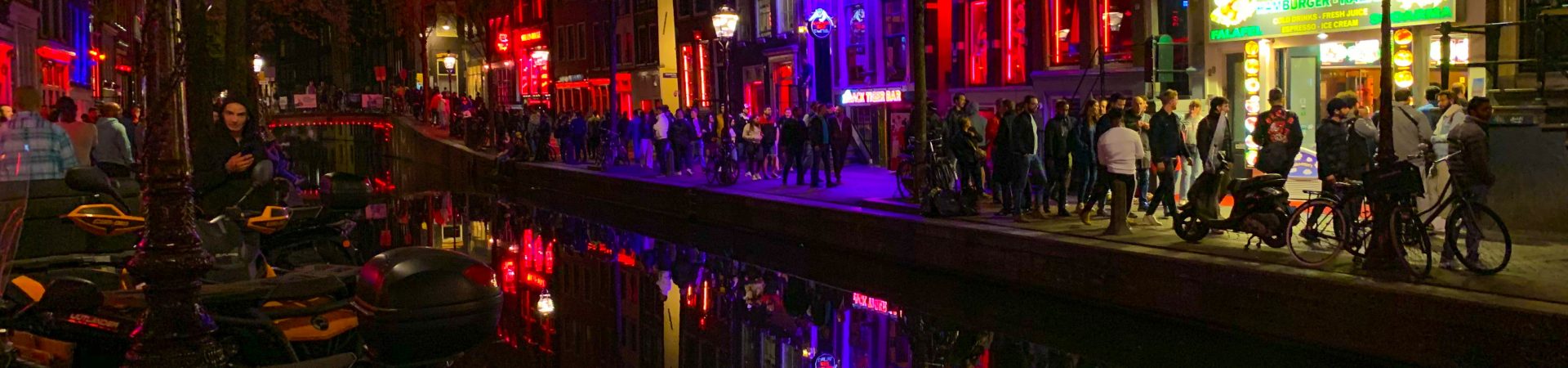 Red Light District i Amsterdam